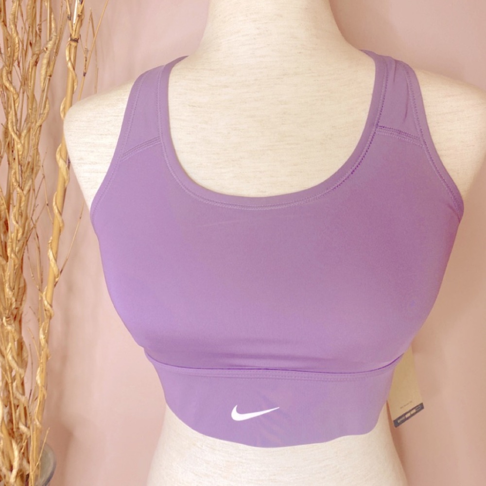 🚫SOLD🚫NWT NIKE padded pro long line sports bra size M - Picture 3 of 8
